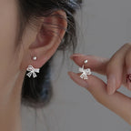 The Lace Ribbon Earrings