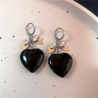 Goth Cutie Charm Hoops